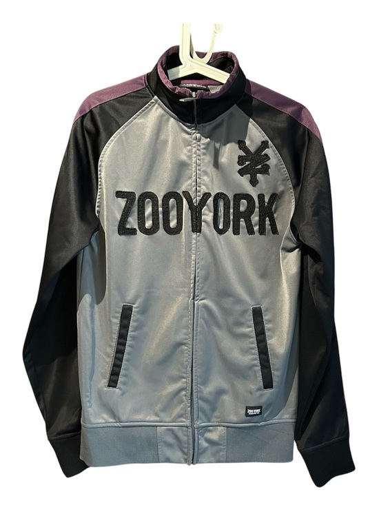 Zoo York Other - Zoo York Gray, Black & Purple Athletic Zip Jacket